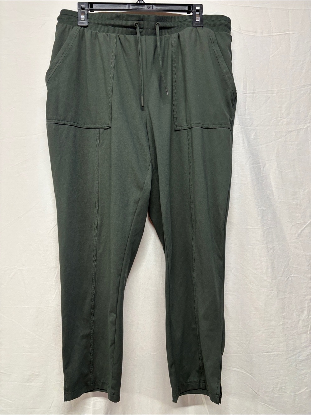 Zac & Rachel Olive Green Drawstring Jogger Pants